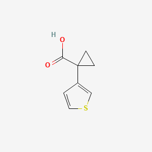 1-(Thiophen-3-yl)cyclopropanecarboxylic acid