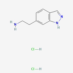 2-(1H-indazol-6-yl)ethan-1-aminedihydrochloride