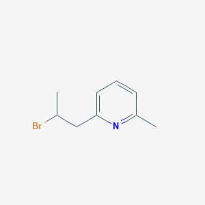 2-(2-Bromopropyl)-6-methylpyridine