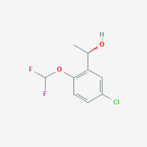 (S)-1-(5-Chloro-2-(difluoromethoxy)phenyl)ethan-1-ol