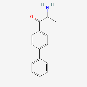 1-Propanone, 2-amino-1-[1,1-biphenyl]-4-yl-