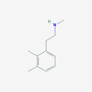 molecular formula C11H17N B13594783 [2-(2,3-Dimethylphenyl)ethyl](methyl)amine 