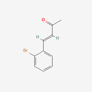 molecular formula C10H9BrO B13594847 3-Buten-2-one, 4-(2-bromophenyl)- CAS No. 72454-54-7