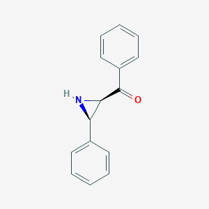 trans-2-Phenyl-3-benzoylaziridine