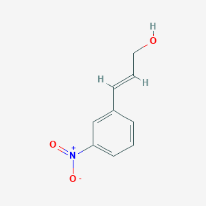 molecular formula C9H9NO3 B13594915 3-(3-Nitrophenyl)prop-2-en-1-ol 