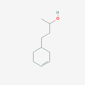 molecular formula C10H18O B13594946 4-(Cyclohex-3-en-1-yl)butan-2-ol CAS No. 6325-40-2