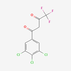 4,4,4-Trifluoro-1-(3,4,5-trichlorophenyl)butane-1,3-dione