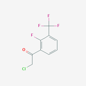 Ethanone, 2-chloro-1-[2-fluoro-3-(trifluoromethyl)phenyl]-