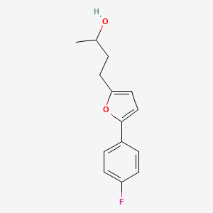 4-(5-(4-Fluorophenyl)furan-2-yl)butan-2-ol