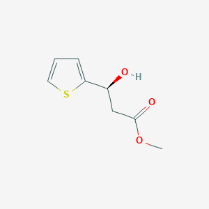 Methyl (3S)-3-hydroxy-3-(2-thienyl)propanoate