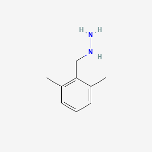 [(2,6-Dimethylphenyl)methyl]hydrazine