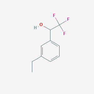 1-(3-Ethylphenyl)-2,2,2-trifluoroethan-1-ol