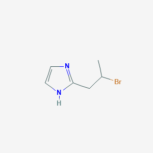 2-(2-bromopropyl)-1H-imidazole