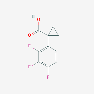 1-(2,3,4-Trifluorophenyl)cyclopropane-1-carboxylic acid