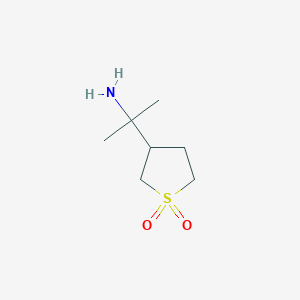 3-(2-Aminopropan-2-yl)tetrahydrothiophene 1,1-dioxide