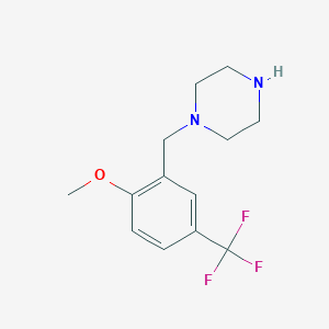 1-(2,6-Dimethoxybenzyl)piperazine