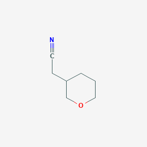 tetrahydro-2H-pyran-3-ylacetonitrile