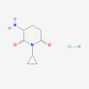 3-Amino-1-cyclopropylpiperidine-2,6-dionehydrochloride