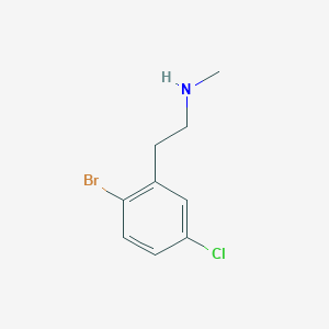 [2-(2-Bromo-5-chlorophenyl)ethyl](methyl)amine