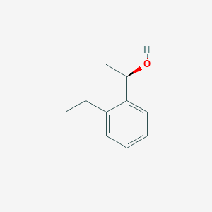 molecular formula C11H16O B13595806 (R)-1-(2-Isopropylphenyl)ethan-1-ol 