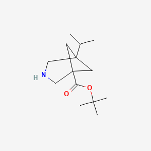 tert-Butyl 5-isopropyl-3-azabicyclo[3.1.1]heptane-1-carboxylate