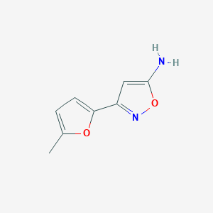 3-(5-Methylfuran-2-yl)isoxazol-5-amine