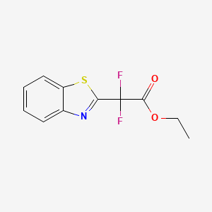 Ethyl2-(1,3-benzothiazol-2-yl)-2,2-difluoroacetate