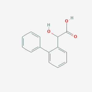 molecular formula C14H12O3 B13595949 2-Phenylmandelic Acid 