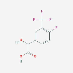 4-Fluoro-3-(trifluoromethyl)mandelic acid