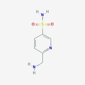 6-(Aminomethyl)pyridine-3-sulfonamide