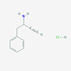 1-Phenylbut-3-yn-2-aminehydrochloride