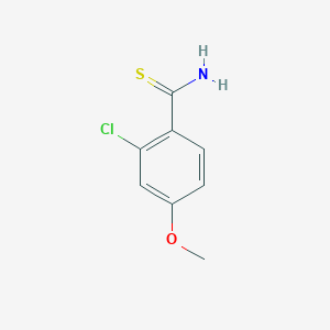 2-Chloro-4-methoxybenzene-1-carbothioamide