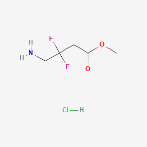 Methyl4-amino-3,3-difluorobutanoatehydrochloride