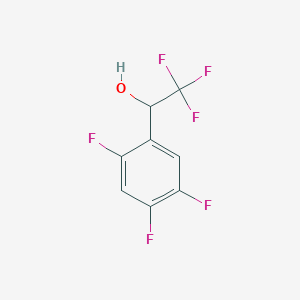 2,2,2-Trifluoro-1-(2,4,5-trifluorophenyl)ethan-1-ol