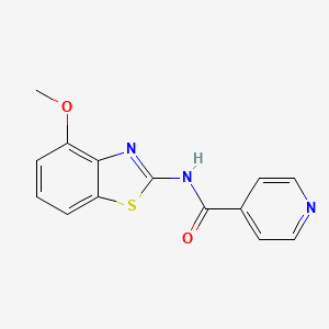 N-(4-methoxybenzo[d]thiazol-2-yl)isonicotinamide