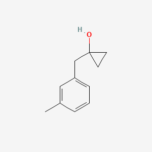 1-(3-Methylbenzyl)cyclopropan-1-ol