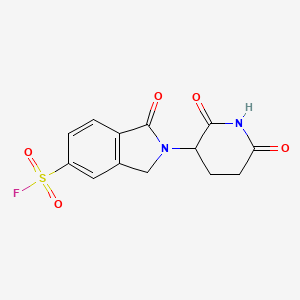 2-(2,6-Dioxopiperidin-3-yl)-1-oxoisoindoline-5-sulfonyl fluoride