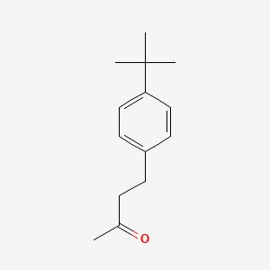 molecular formula C14H20O B13596161 4-(4-(Tert-butyl)phenyl)butan-2-one 