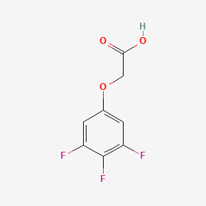 molecular formula C8H5F3O3 B13596236 2-(3,4,5-Trifluorophenoxy)acetic acid 