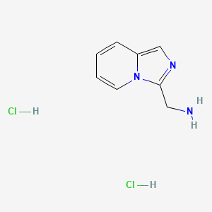 Imidazo[1,5-A]pyridin-3-ylmethanamine 2hcl