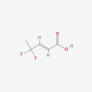 (E)-4,4-Difluoropent-2-enoic acid