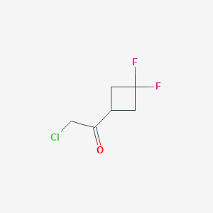 2-Chloro-1-(3,3-difluorocyclobutyl)ethan-1-one