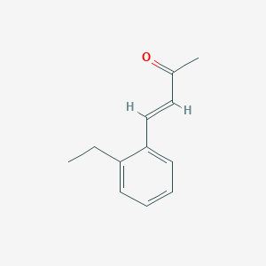 molecular formula C12H14O B13596449 4-(2-Ethylphenyl)but-3-en-2-one 