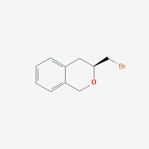 (3S)-3-(bromomethyl)-3,4-dihydro-1H-2-benzopyran