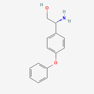 (r)-2-Amino-2-(4-phenoxyphenyl)ethan-1-ol