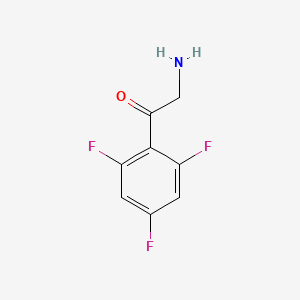 2-Amino-1-(2,4,6-trifluorophenyl)ethan-1-one