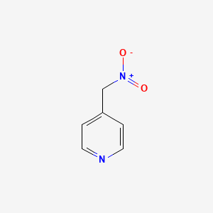 molecular formula C6H6N2O2 B13596636 4-(Nitromethyl)pyridine CAS No. 22918-06-5