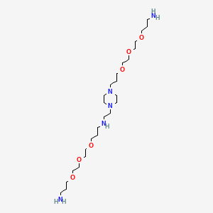 1-[4-(3-{2-[2-(3-Aminopropoxy)ethoxy]ethoxy}propyl)piperazin-1-yl]-7,10,13-trioxa-3-azahexadecan-16-amine