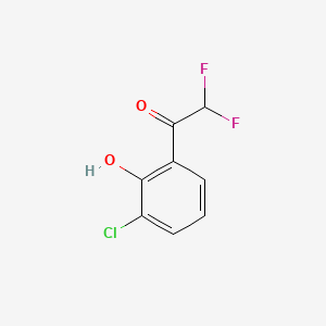 1-(3-Chloro-2-hydroxyphenyl)-2,2-difluoroethanone