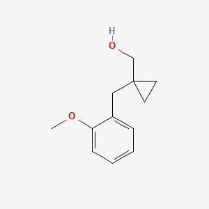 (1-(2-Methoxybenzyl)cyclopropyl)methanol